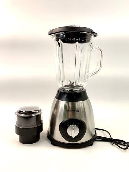 Блендер Crownberg CB-7331 2в1 1000W 1.8L Стеклянная Большая Чаша XPRO (42735-CB-7331_726) | Зображення 2