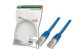 Патч-корд DIGITUS CAT 5e UTP, 5м, AWG 26/7, PVC, синего цвета (DK-1511-050/B)