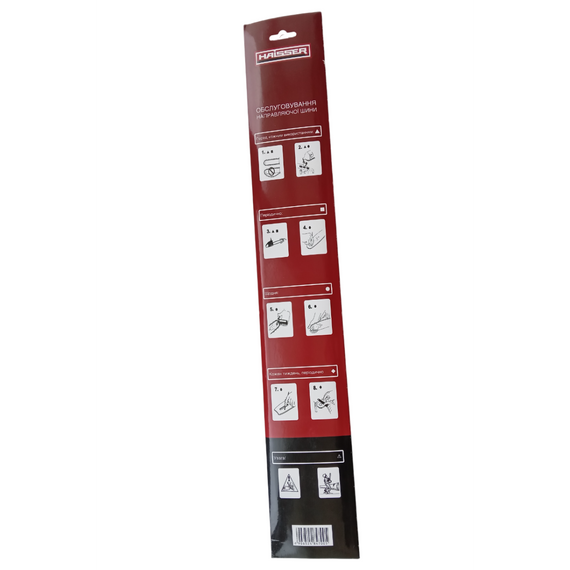 Шина HAISSER 18HST72 45см(18''), паз 1,5мм(0,58''), шаг 0,325'', 72 звена | Зображення 1