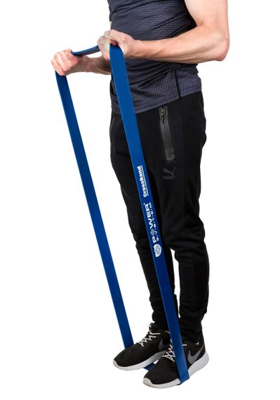 Еспандер-петля (гумка для фітнесу і кроссфіту) Power System PS-4054 CrossFit Level 4 Blue (опір 22-50 кг) | Зображення 2