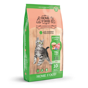 Сухий корм Hoom Food Kitten для кошенят, ягня з рисом 400г