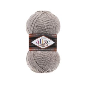 Пряжа Alize Lanagold Fine 207 напіввовна