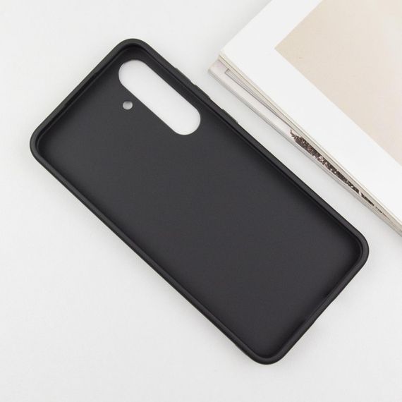 TPU чехол Bonbon Metal Style для Samsung Galaxy S24+ / S25+ Черный / Black | Зображення 3