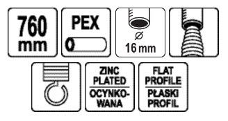 Пружина трубогин для згину труб 16 мм внутрішня YATO YT-21850 | Зображення 4
