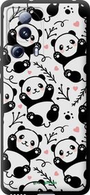 Чохол на Xiaomi Civi 2 Панди "4318b-2917-2448"