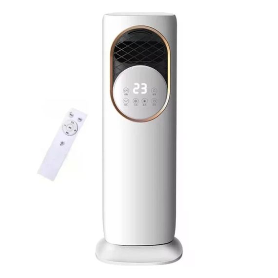 Вентилятор підлоговий побутовий DOMOTEC MS-1630 White для дому та офісу • Потужний вентилятор для кімнати, спальні та квартири