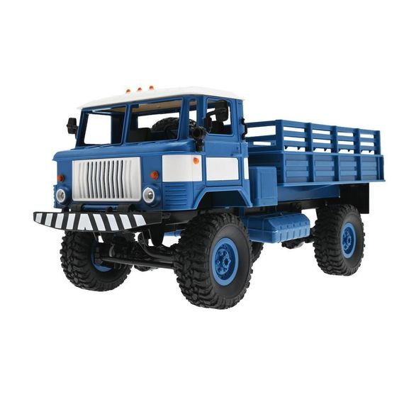 Машинка на радіокеркуванні WPL B24 RTR 1/16 вантажівка ГАЗ 66 (Blue)