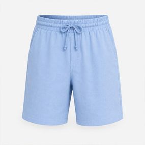 Шорты мужские из льна 32869 3XL голубые