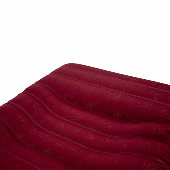 Килимок надувний Bo-Camp Laticuda Ergonomic Gold 191x60x14 cm Grey/Red (3107105) | Зображення 3