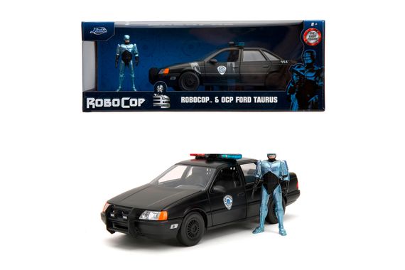Игровая металлическая машинка RoboCop Форд Тарус с Робокопом | Зображення 3
