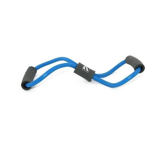 Еспандер-вісімка LiveUP SOFT EXPANDER синій Уні H-6х12х1200мм LS3202-Hb