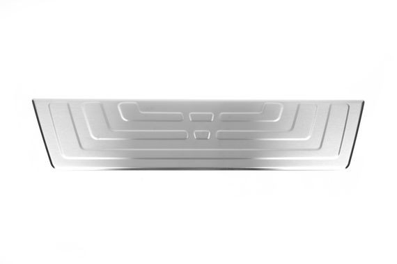 Накладка на задний бампер OmsaLine (мат, нерж) для Volkswagen Amarok 2010-2022 гг | Зображення 1