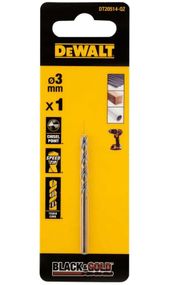 Свердло по металу DeWalt BLACK & GOLD HSS-G 3 мм (DT20514)