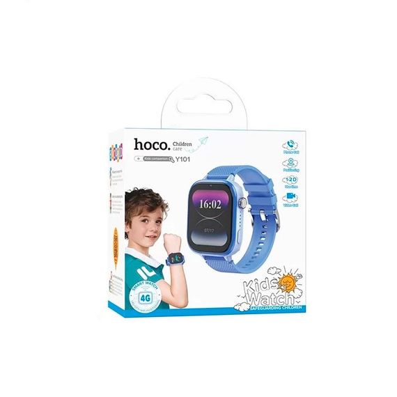 Детские смарт часы Hoco Y101.4G, Wi-Fi, HD камера, 1.83" HD-дисплей арт.44774 | Зображення 1