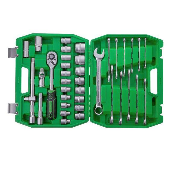 Набір інструментів 1/2", 38 од. INTERTOOL ET-6038SP | Зображення 3