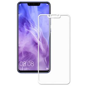 Full Glue захисне скло для Huawei P Smart Plus / Nova 3i - White