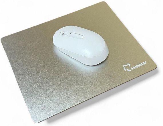 Алюминиевый коврик Primolux 240x198 mm металлический для мыши | Зображення 1