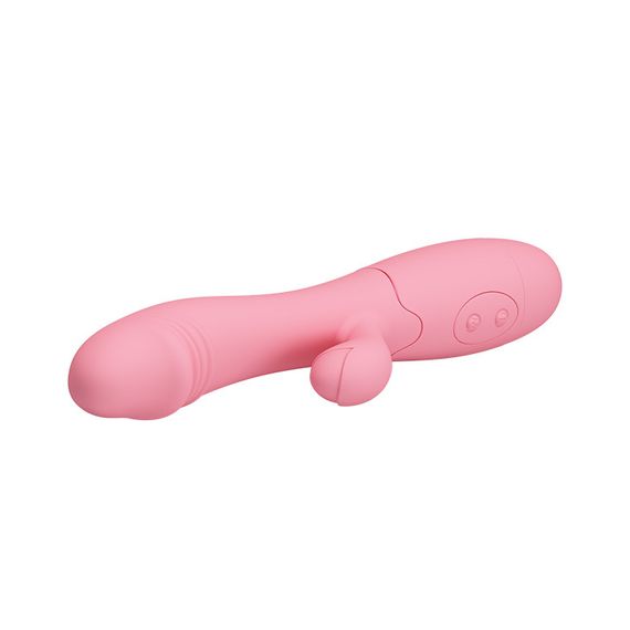 Вибратор Snappy Светло-розовый, 30 функций вибрации Sex Aura | Зображення 4