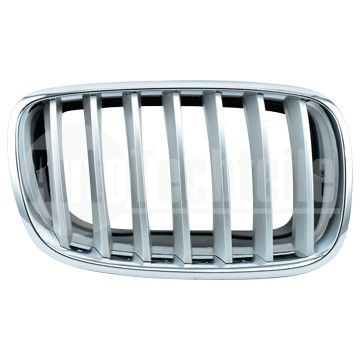 Решетка радиатора правая BMW X5 E70 06-13 / X6 E71 07-14 (хром/титан), AutoTechteile, 700 0301, 0687512