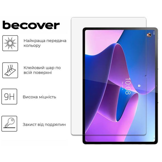 Скло захисне BeCover Lenovo Idea Tab Pro 12.7" (713128) | Зображення 2