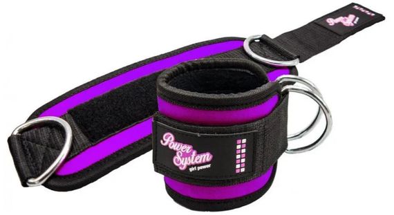 Манжети на щиколотку Power System PS-3450 Ankle Strap Gym Babe Purple (PS_3450_Purple)