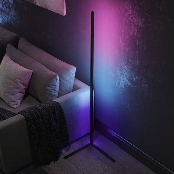 Кутовий LED торшер Ledox Design з пультом та регульованою яскравістю 330 колірних комбінацій | Зображення 3