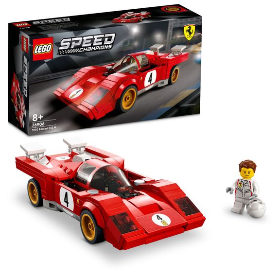 Конструктор LEGO Speed Champions 1970 Ferrari 512 M 291 деталь (76906) | Зображення 1