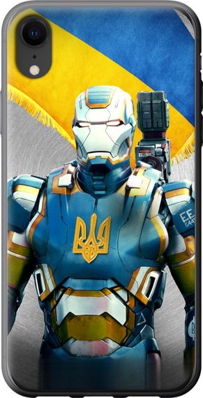 Чехол на iPhone XR Украинский киборг "980u-1560-17620"