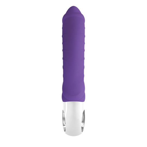 Вібратор для точки G Fun Factory TIGER violet, ребристий, підходить для анальної стимуляції | Зображення 3