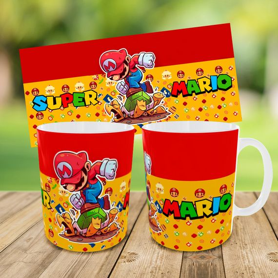 Подарунковий набір: Сумка-бананка + Кружка Супер Маріо, дитячий, для хлопчика (00239) | Зображення 2