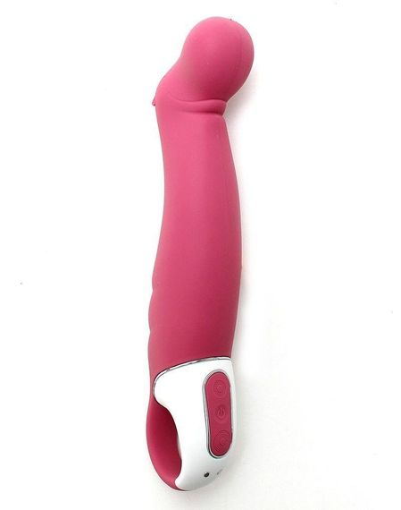 Вібратор Satisfyer Vibes Petting Hippo ергономічний, силіконовий, 12 режимів, для зовнішньої стимуляції | Зображення 1