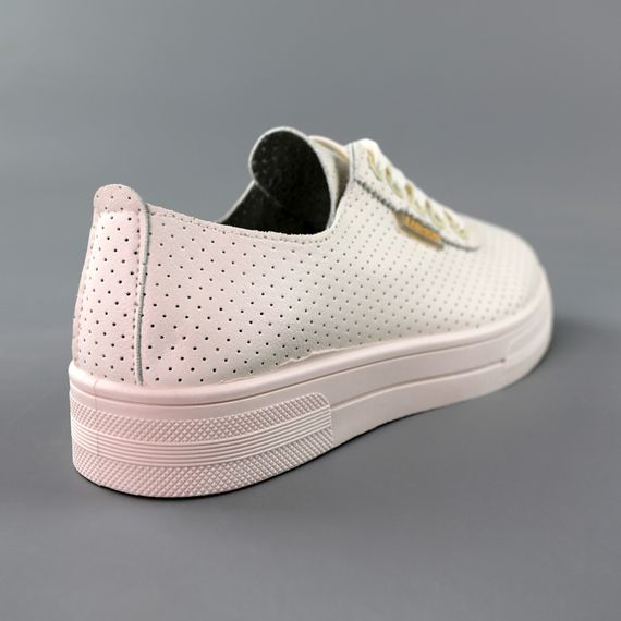 Кеди жіночі перфорація 591558 Молочні 36 37 38 39 40 41 | Зображення 4