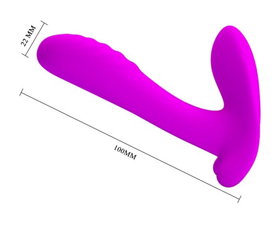 Вібробабочка з стимулятором клітора PRETTY LOVE-Remote Control Massager, BI - 014850W Sex Aura | Зображення 6