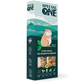 Ласощі  Special One для гризунів мюслі 90 г