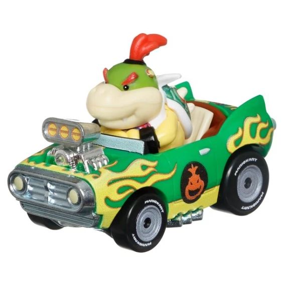 Hot Wheels Mario Kart Characters and Karts Хот Вилс набор из 4 машинок Марио Карт: Марио, Луиджи, Боузер | Зображення 4