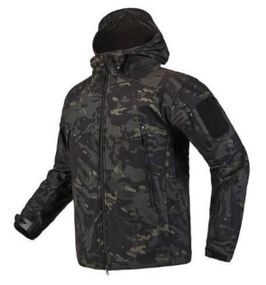 Куртка HWB на флісі чорний мультикам Soft Shell