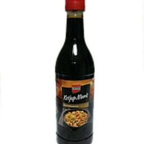 Соевый соус темный Kania Ketjap Manis 500 мл, Нидерланды, сладковато - пикантный вкус