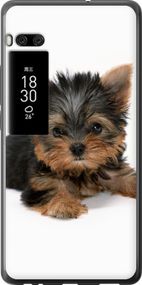 Чехол на Meizu Pro 7 Щенок йоркширского терьера "931u-1044-17620"
