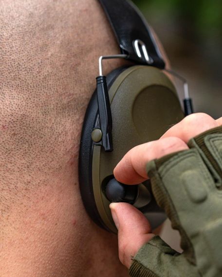 Активні тактичні навушники CrossEye Tactical 6S  Військові шумоподавляючі захисні військові навушник | Зображення 9