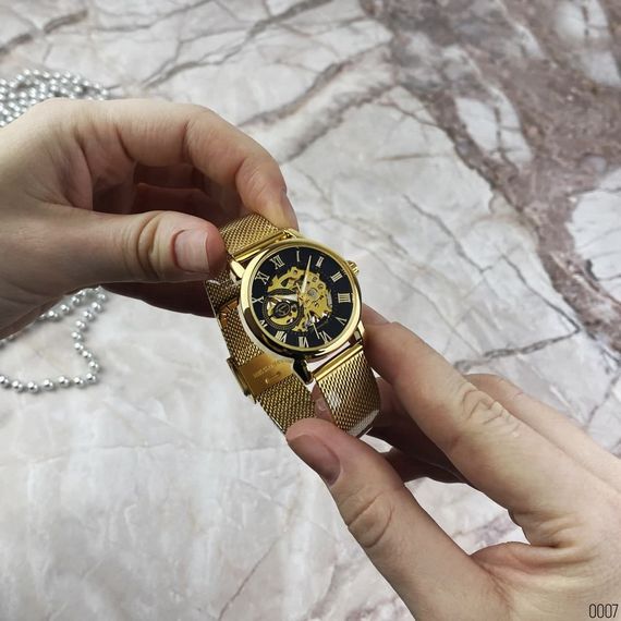 Forsining 8099M Gold-Black Lady Mesh | Зображення 2
