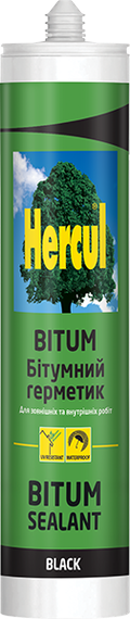 Бітумний герметик HERCUL BITUM 280 мл.