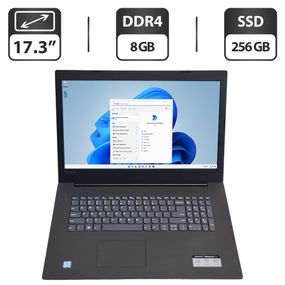 Ноутбук Lenovo IdeaPad 330-17IKB / 17.3" (1600x900) TN / Intel Core i5-8250U (4 (8) ядра по 1.6 - 3.4 GHz) / 8 GB DDR4 / 256 GB SSD / Intel UHD Graphics 620 / WebCam / DVD-ROM б/у