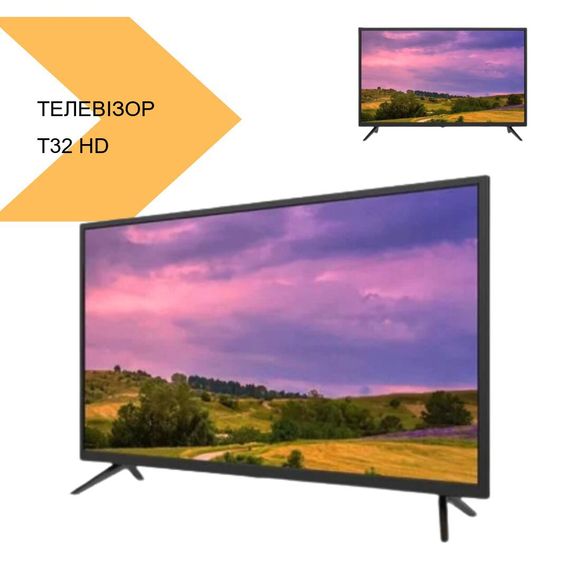 Телевізор LED TV T32 HD діагональ 32 від бренду XPRO в чорному кольорі. (42876-T32_4059) | Зображення 1