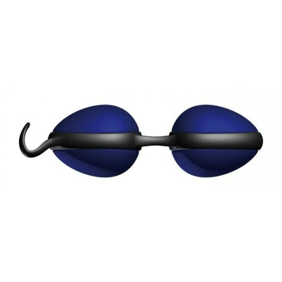 Вагінальні кульки JOYDivision Joyballs Secret синій-чорний, 3.7 см Sex Aura | Зображення 1