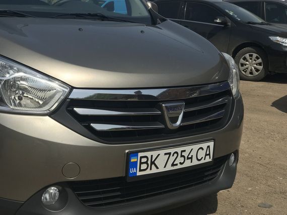 Накладки на решітку (4 шт, нерж.) для Dacia Lodgy 2012-2022 рр | Зображення 6