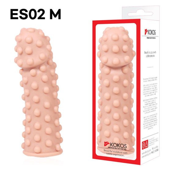 Насадка на член Kokos Extreme Sleeve ES.02 розмір M | Зображення 3
