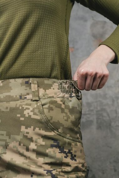 Жіночі теплі штани Conqueror зелений піксель | Зображення 5