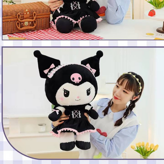 Лялька Куромі 34 см, м'яка плюшева іграшка Аніме Куромі, оригінальна іграшка для дівчаток | Зображення 8