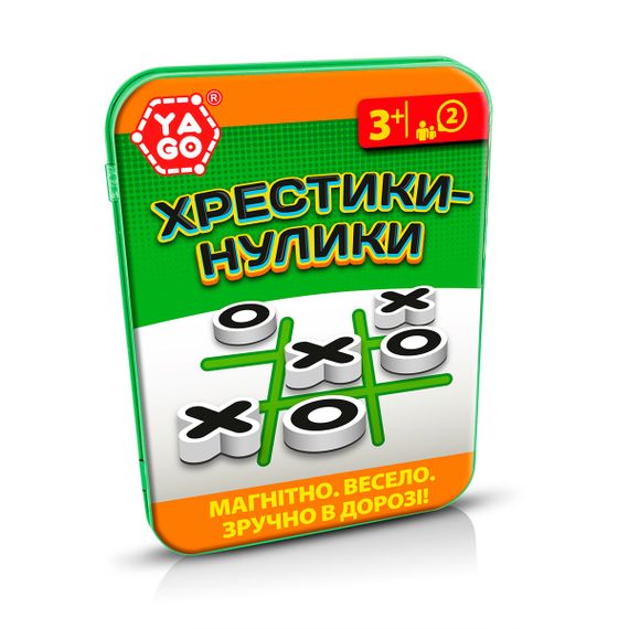 Магнітна настільна гра Хрестики-нуліки