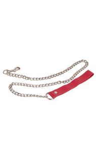 Поводок Leather Leash, Red sexstyle